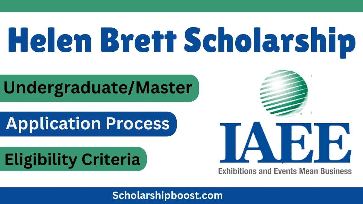 Helen Brett Scholarship 2025 Bachelor, Master Application Process